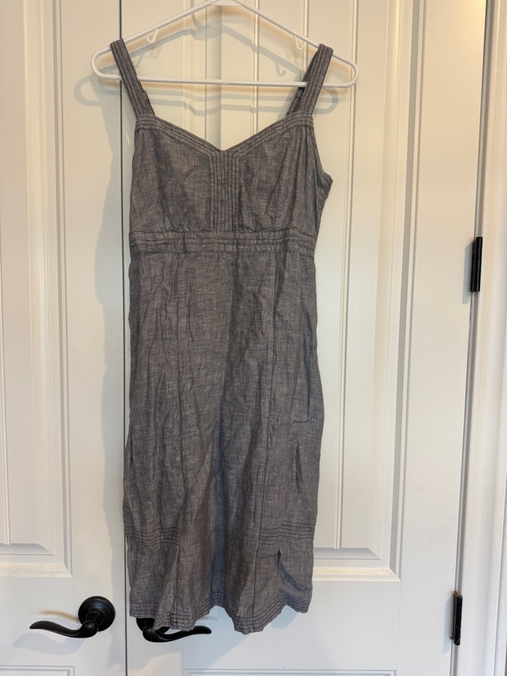 Hornytoad, Gray Sleeveless Midi Dress